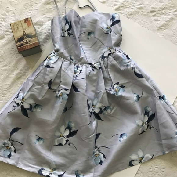 L'ATISTE Dresses & Skirts - L'Atiste by Amy Spaghetti Strap Skater Dress-Small